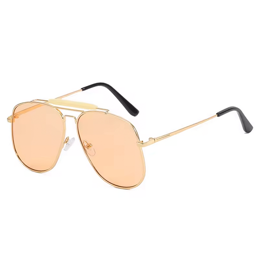 Lovely Retro Aviator Zonnebril