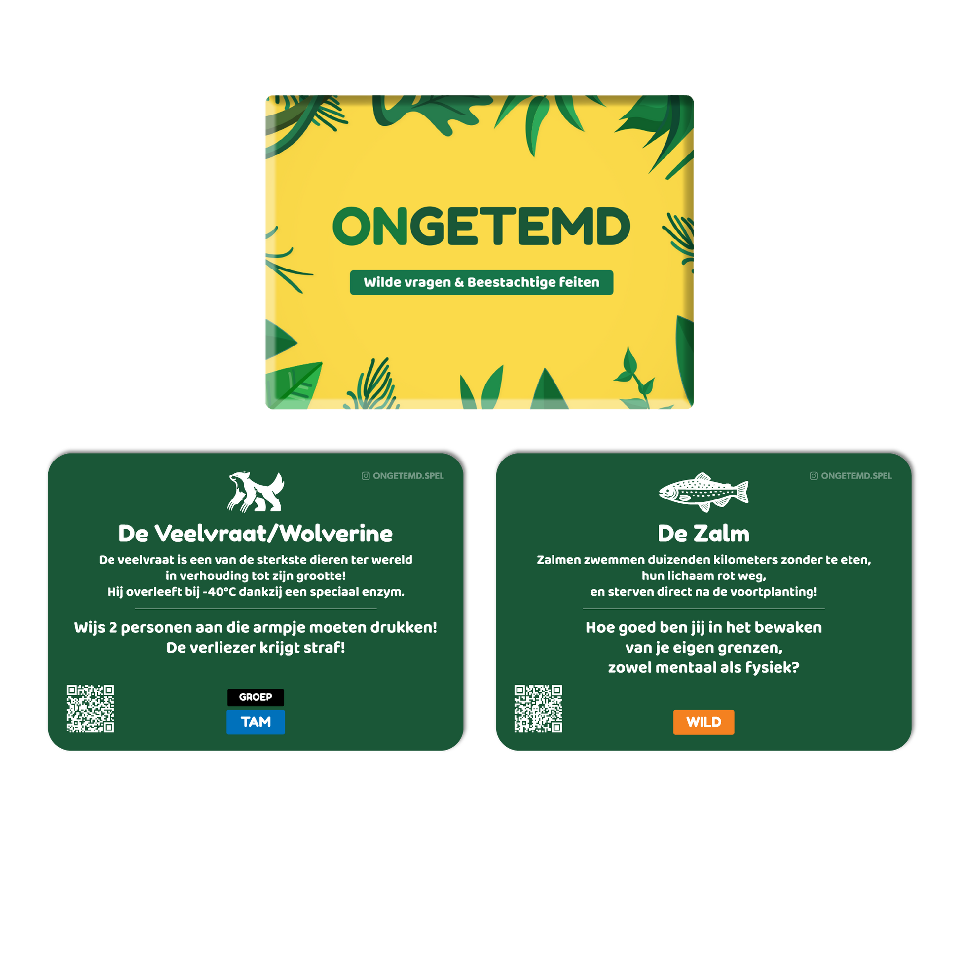 Ongetemd vragenspel met dierenfeitjes
