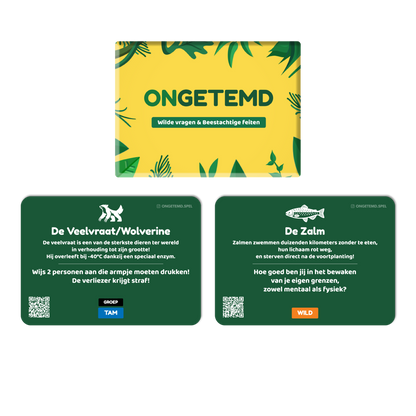 Ongetemd vragenspel met dierenfeitjes