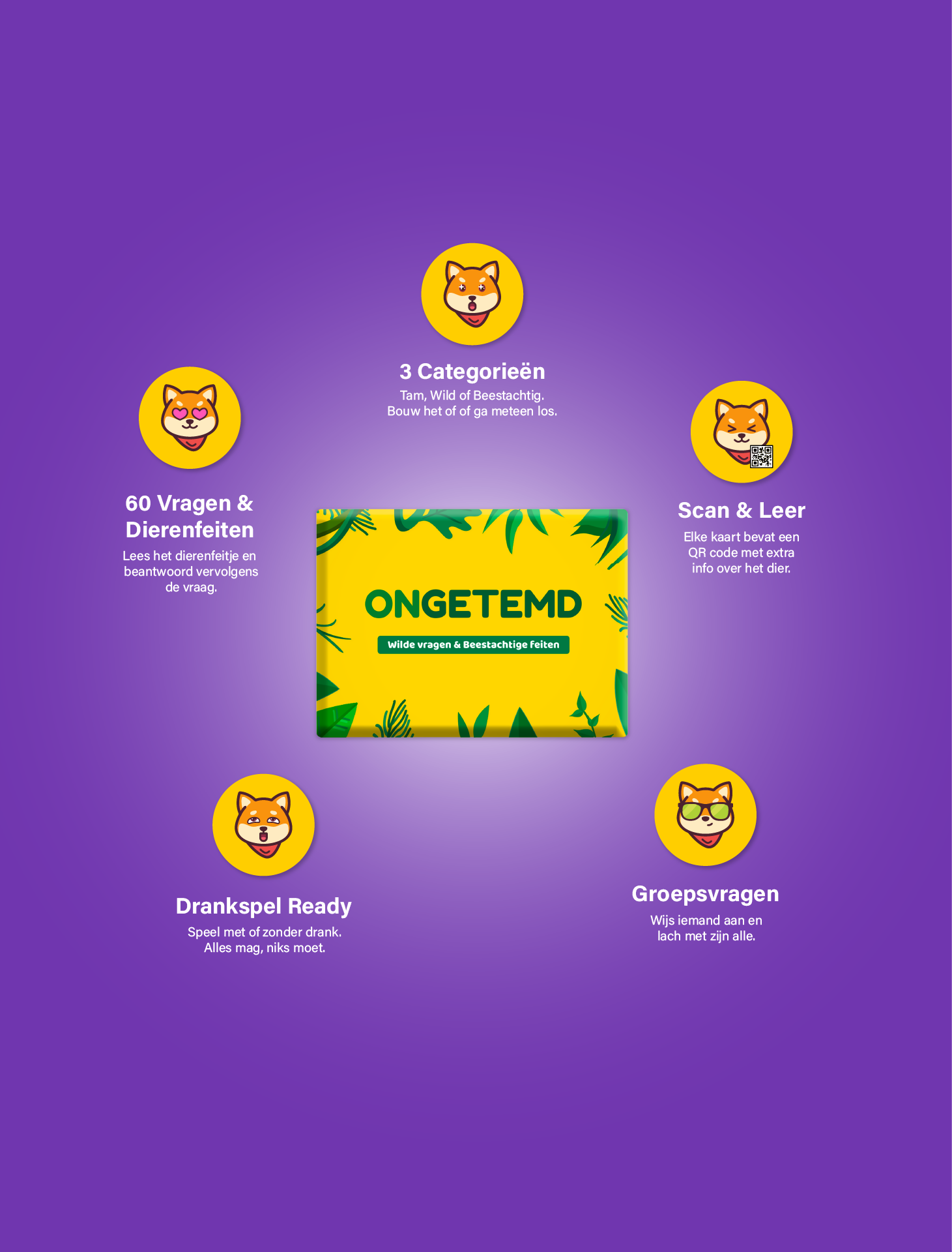 Ongetemd-spel uitleg-dierenspel